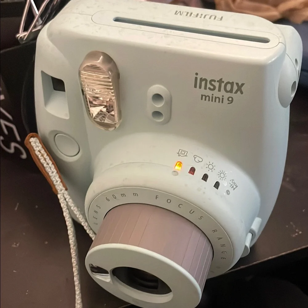 Fujifilm Instax Mini 9 Blue Instant Film Camera